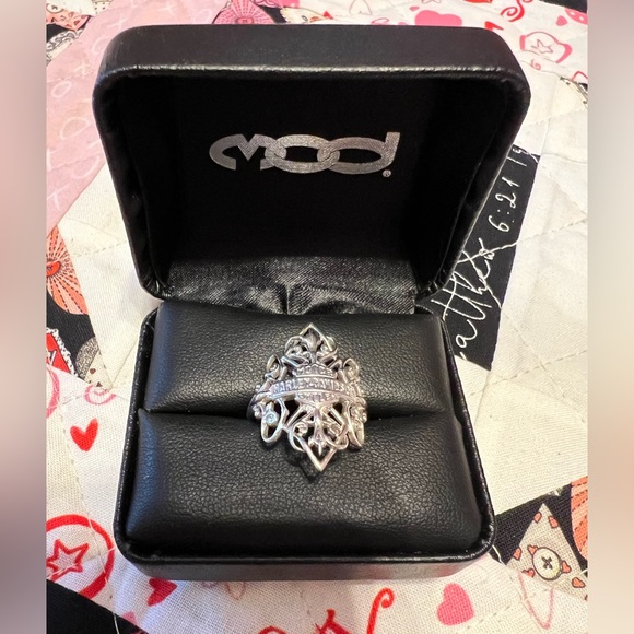 Harley-Davidson Jewelry - Harley-Davidson® Women's 925 MOD Silver Antique Filigree Ring in MOD Box 💍